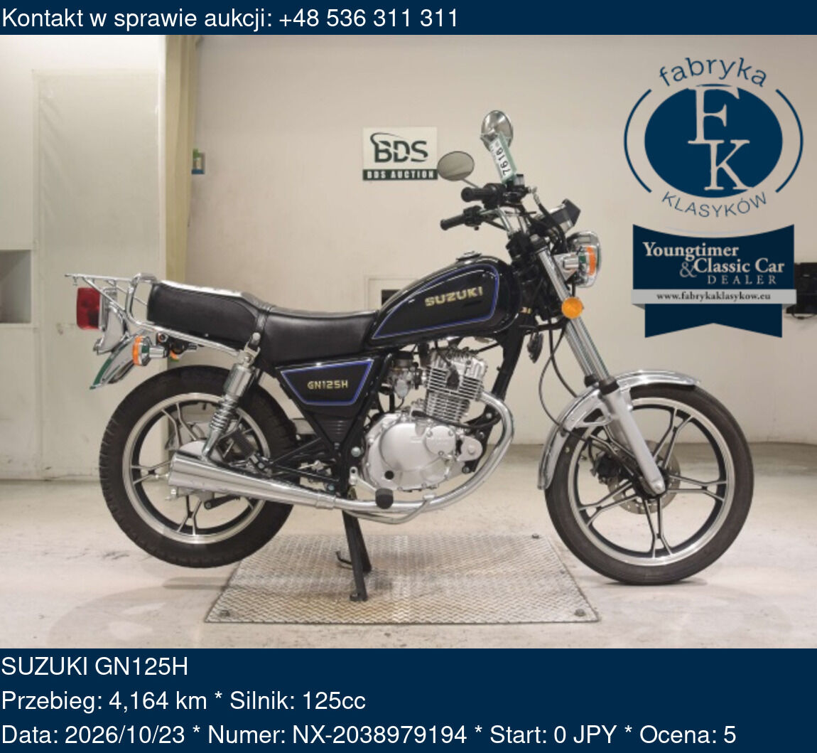 SUZUKI GN125H  - zdjęcie 2
