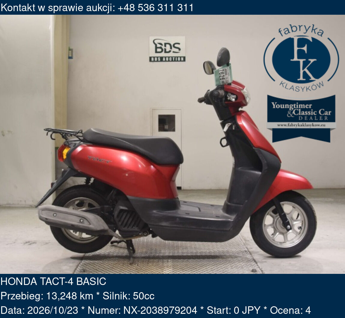 HONDA TACT-4 BASIC  - zdjęcie 2