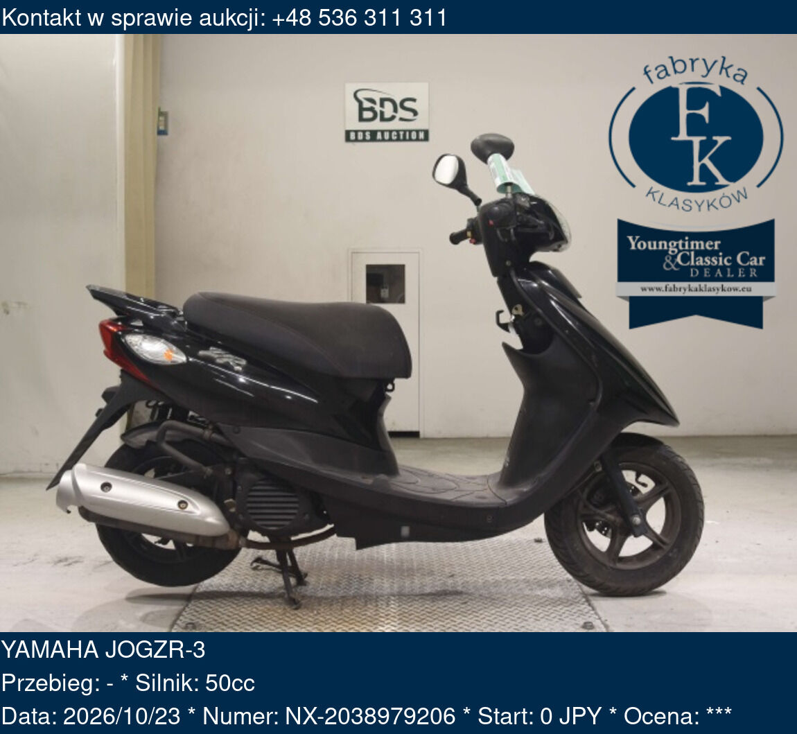 YAMAHA JOGZR-3 - zdjęcie 2