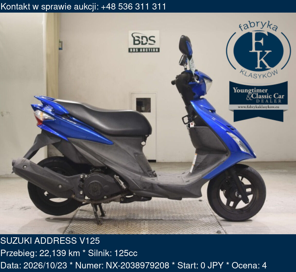 SUZUKI ADDRESS V125 - zdjęcie 2