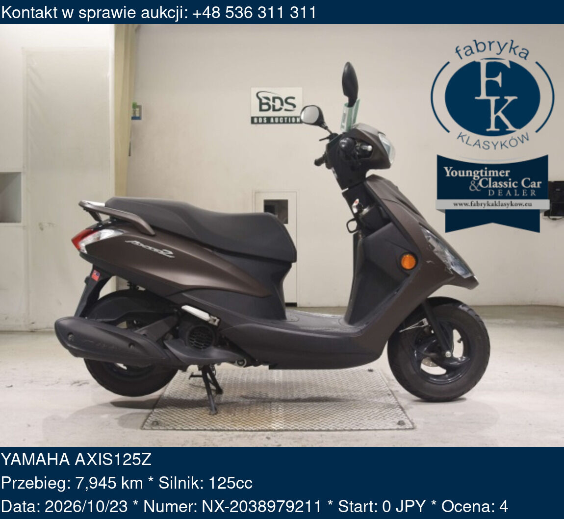 YAMAHA AXIS125Z  - zdjęcie 2