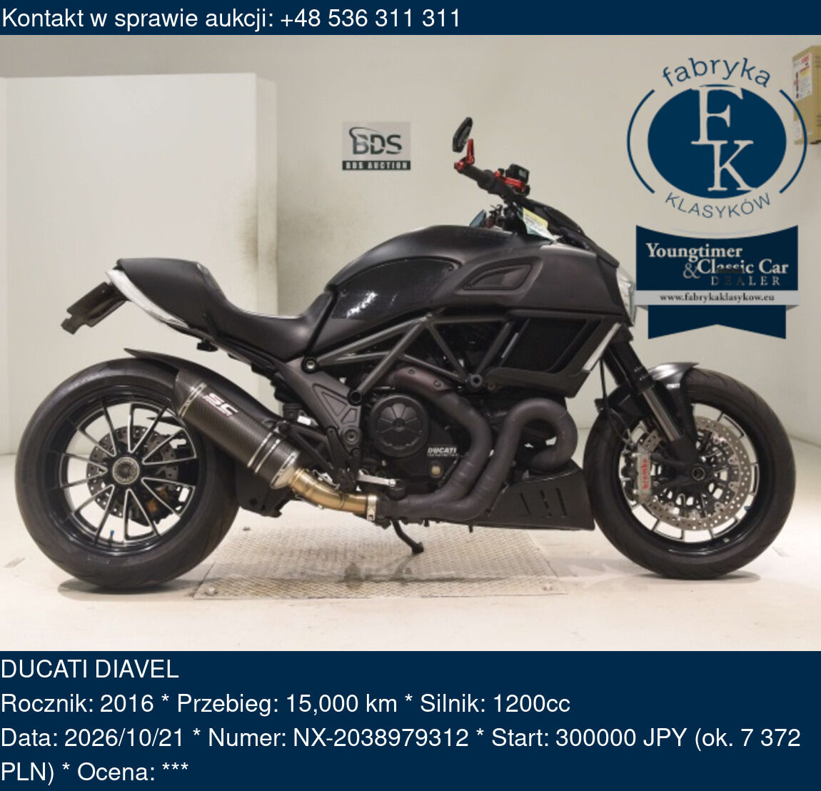 DUCATI DIAVEL 2016 - zdjęcie 2