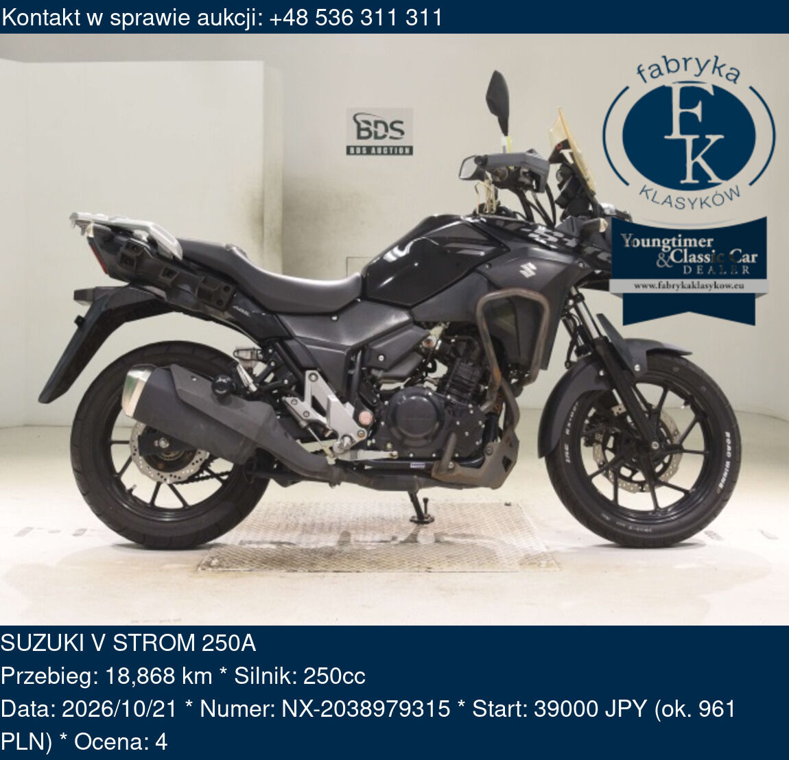 SUZUKI V STROM 250A  - zdjęcie 2