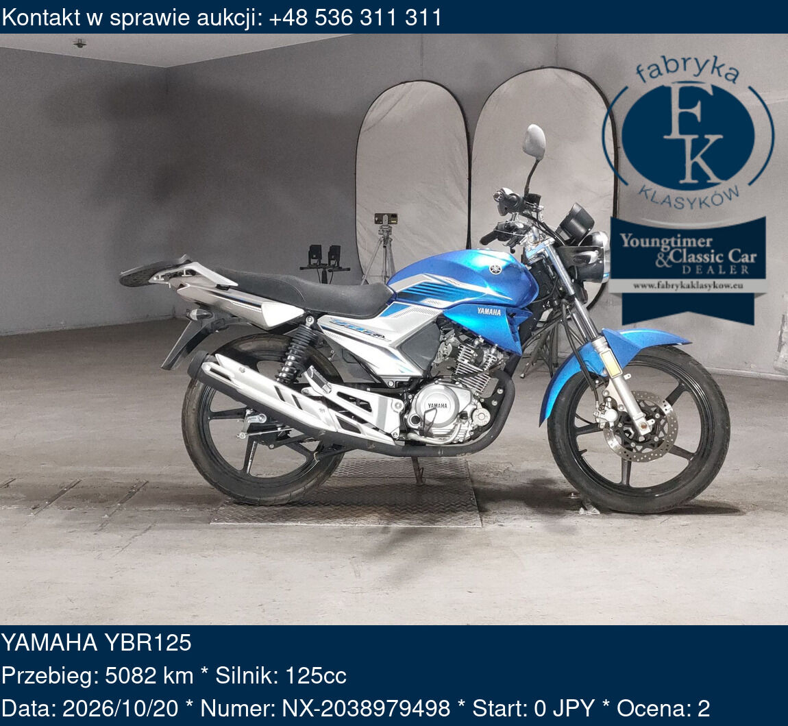 YAMAHA YBR125 - zdjęcie 2