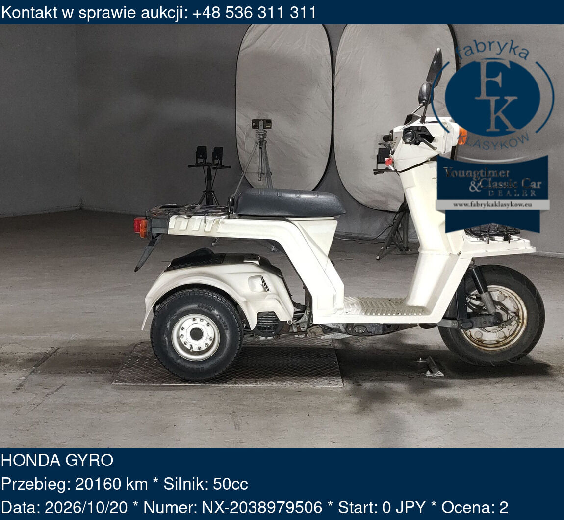 HONDA GYRO - zdjęcie 2