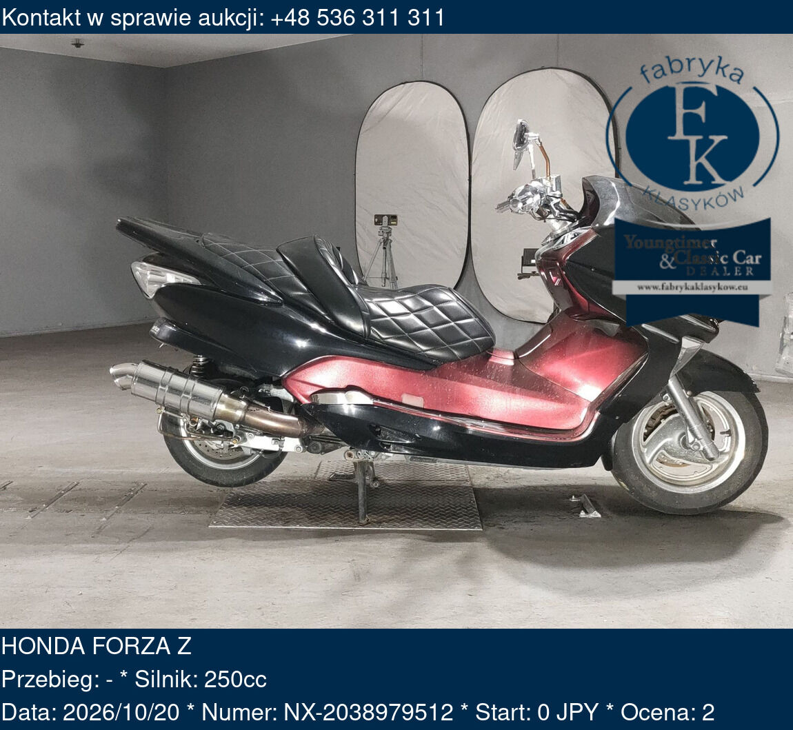 HONDA FORZA Z  - zdjęcie 2