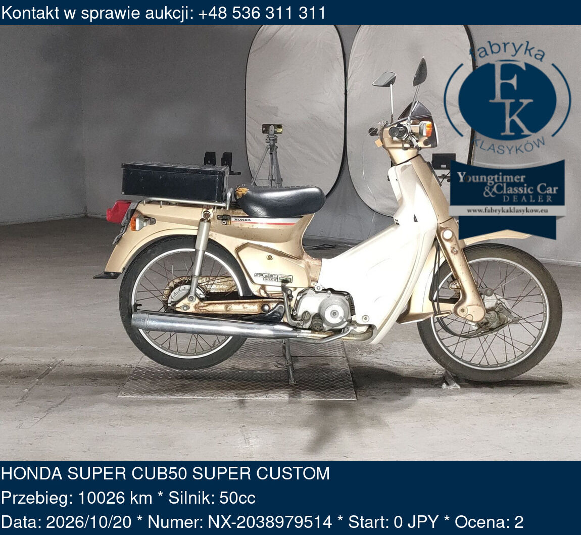 HONDA SUPER CUB50 SUPER CUSTOM  - zdjęcie 2
