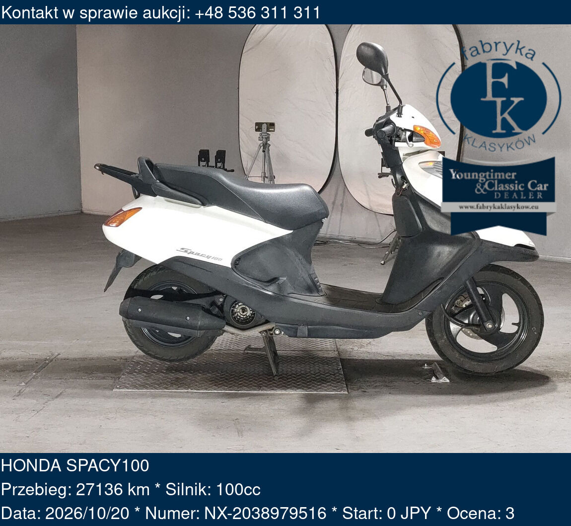 HONDA SPACY100  - zdjęcie 2