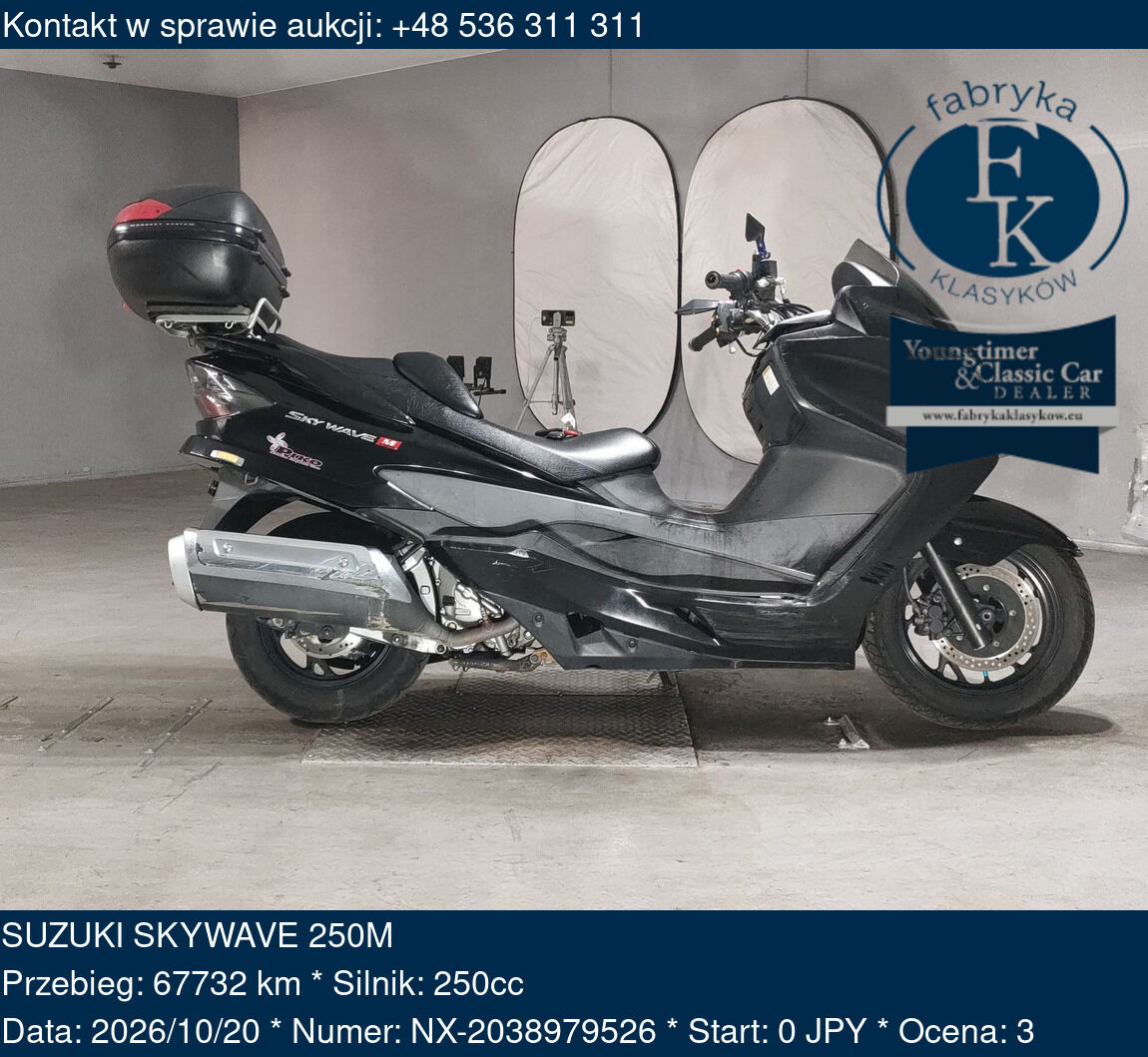 SUZUKI SKYWAVE 250M - zdjęcie 2
