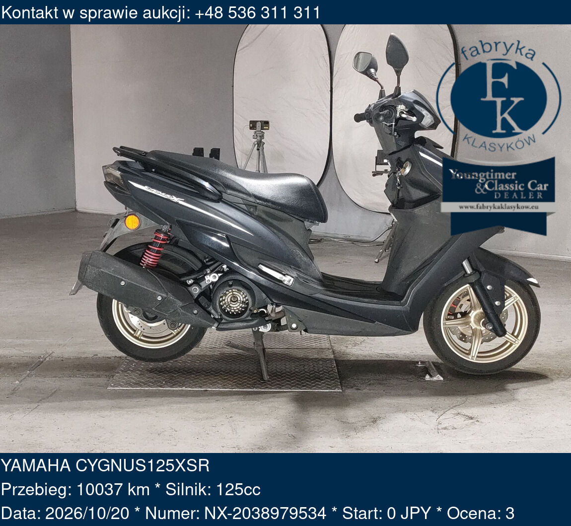 YAMAHA CYGNUS125XSR  - zdjęcie 2