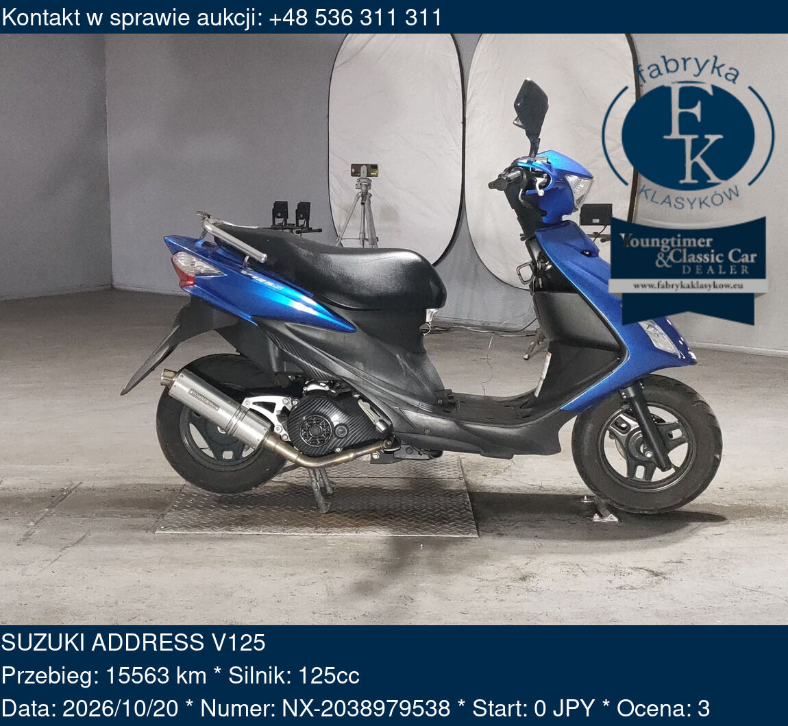 SUZUKI ADDRESS V125  - zdjęcie 2
