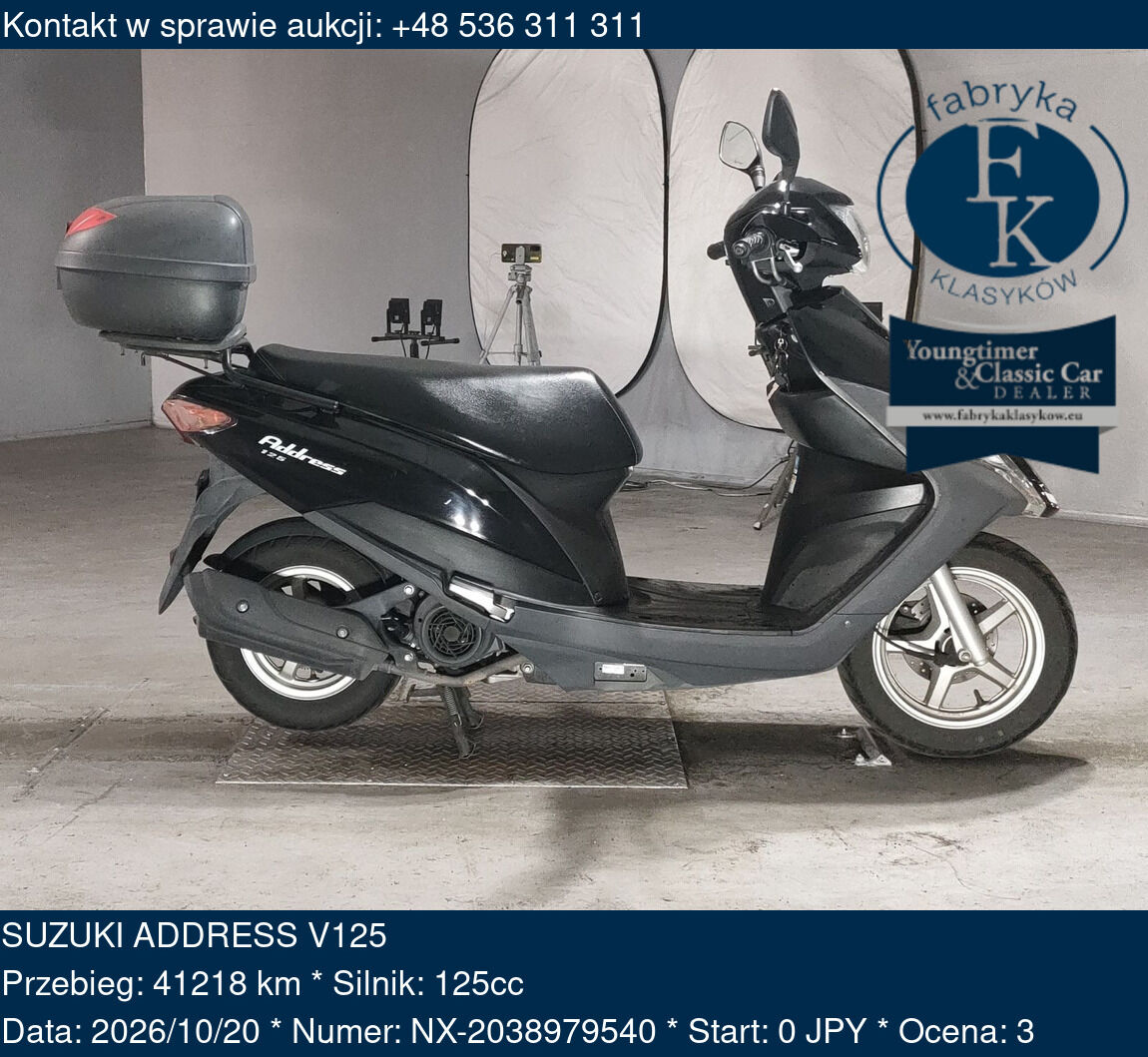 SUZUKI ADDRESS V125  - zdjęcie 2