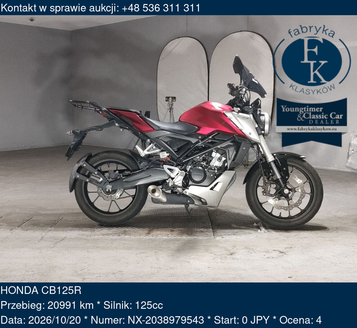 HONDA CB125R  - zdjęcie 2