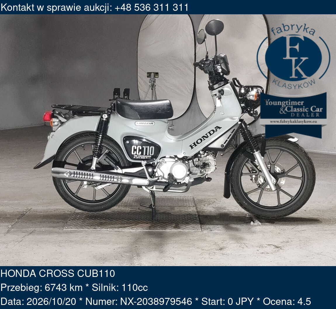 HONDA CROSS CUB110  - zdjęcie 2