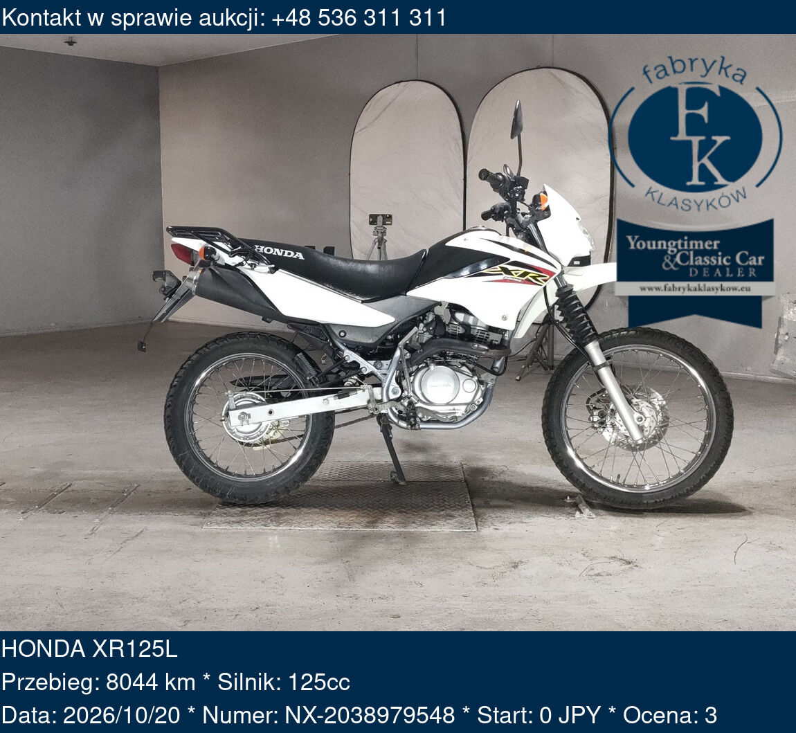 HONDA XR125L  - zdjęcie 2