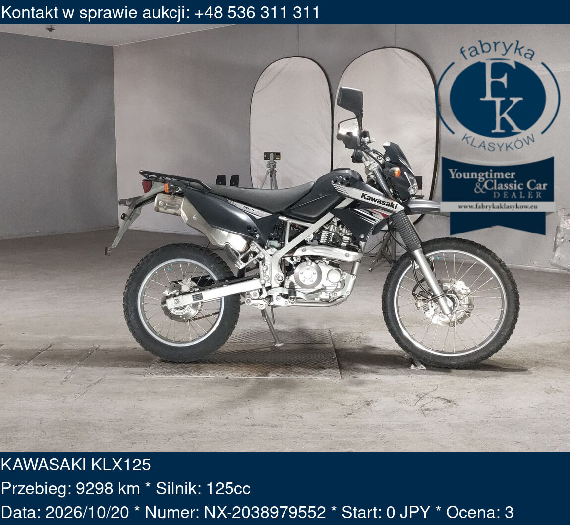 KAWASAKI KLX125  - zdjęcie 2