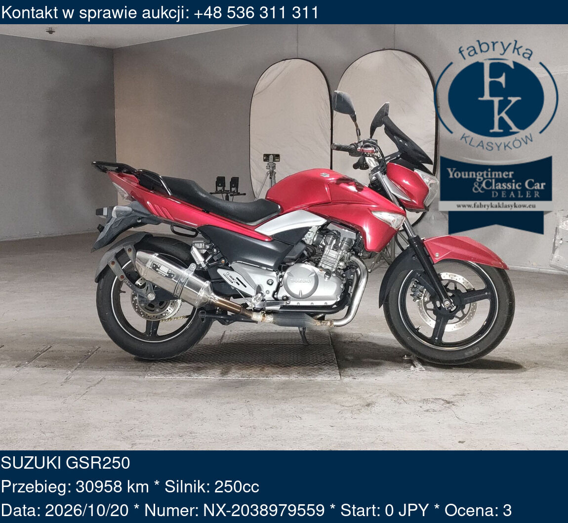 SUZUKI GSR250  - zdjęcie 2