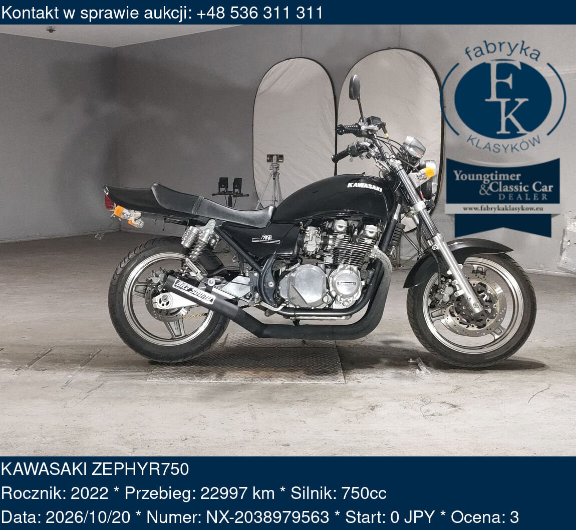 KAWASAKI ZEPHYR750 2022 - zdjęcie 2