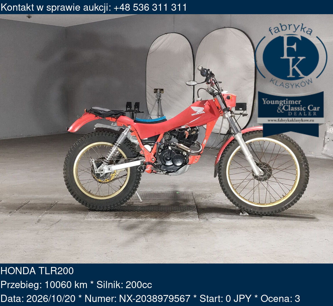 HONDA TLR200  - zdjęcie 2