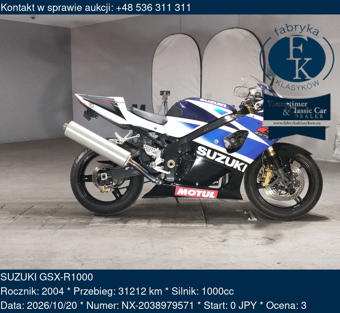 SUZUKI GSX-R1000 2004 - zdjęcie 2