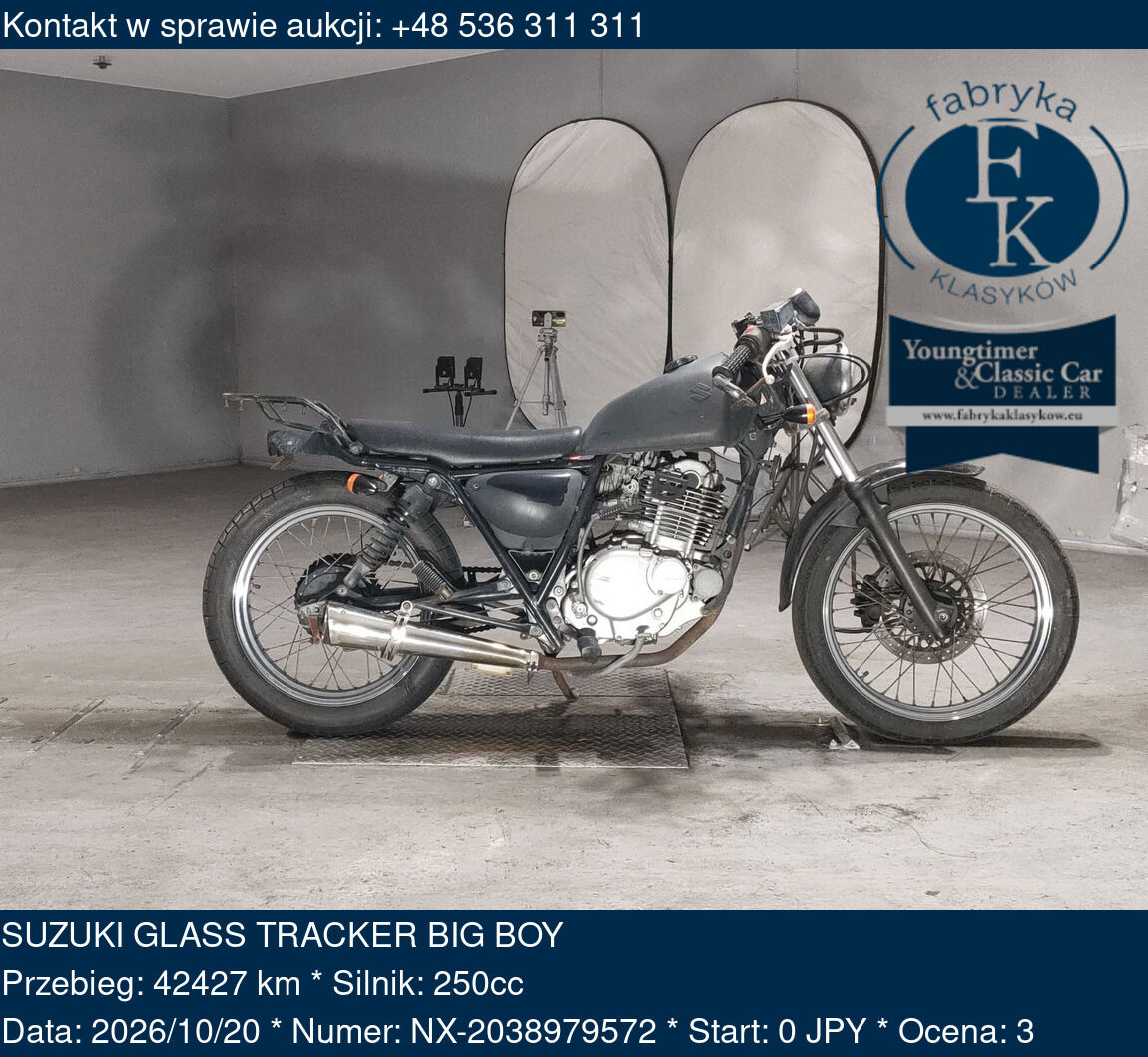 SUZUKI GLASS TRACKER BIG BOY  - zdjęcie 2