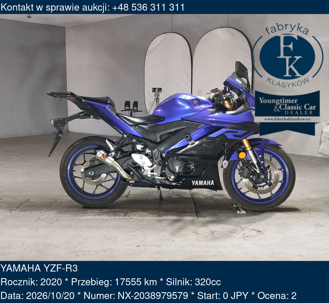 YAMAHA YZF-R3 2020 - zdjęcie 2