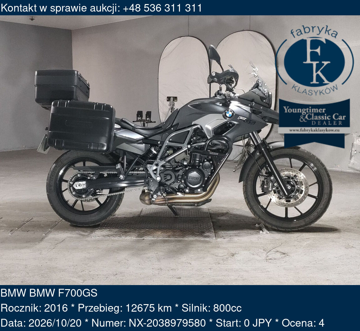 BMW BMW F700GS 2016 - zdjęcie 2