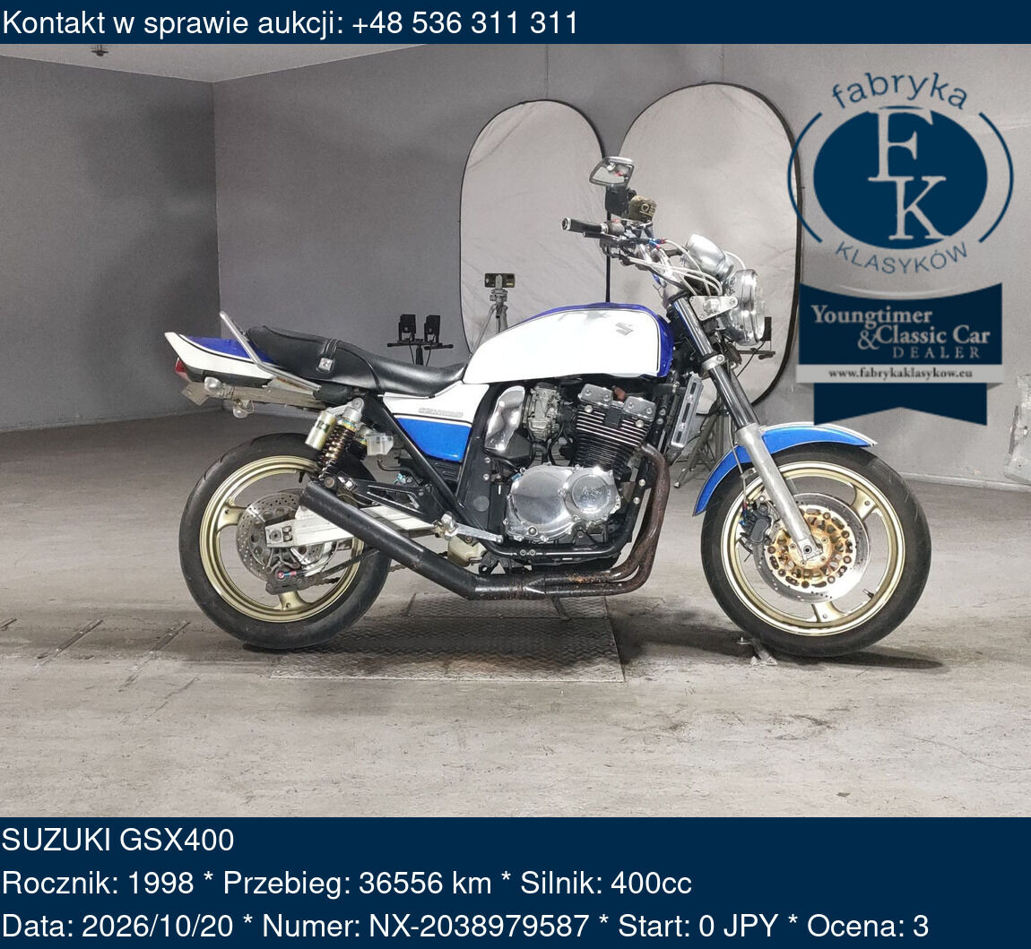 SUZUKI GSX400 1998 - zdjęcie 2