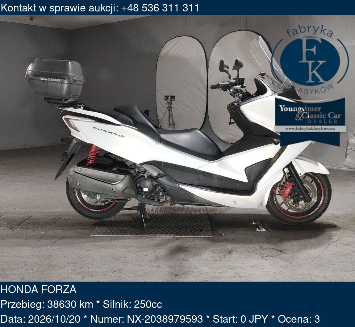 HONDA FORZA - zdjęcie 2