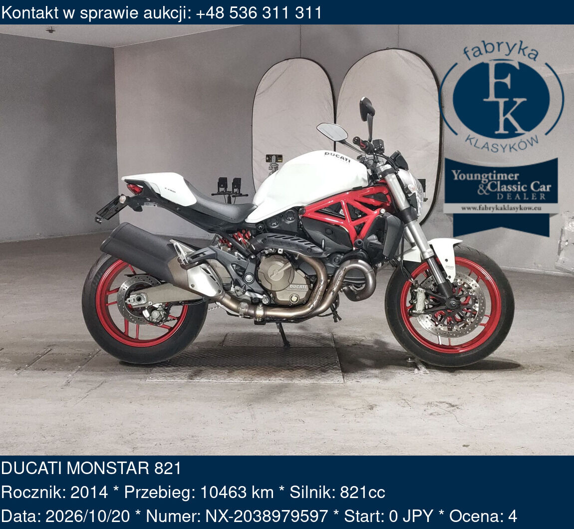DUCATI MONSTAR 821 2014 - zdjęcie 2