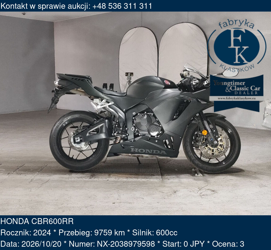 HONDA CBR600RR 2024 - zdjęcie 2