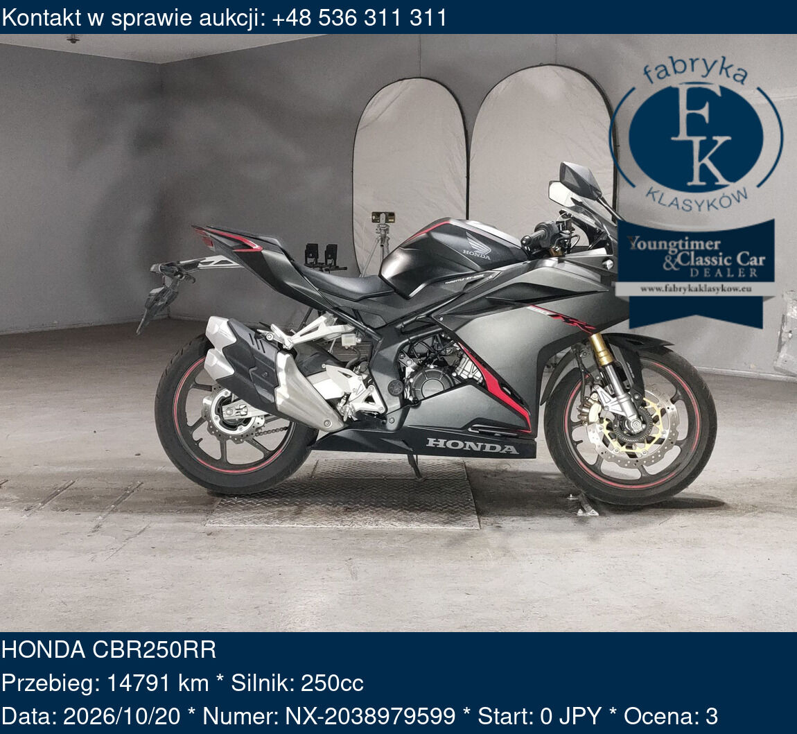 HONDA CBR250RR  - zdjęcie 2