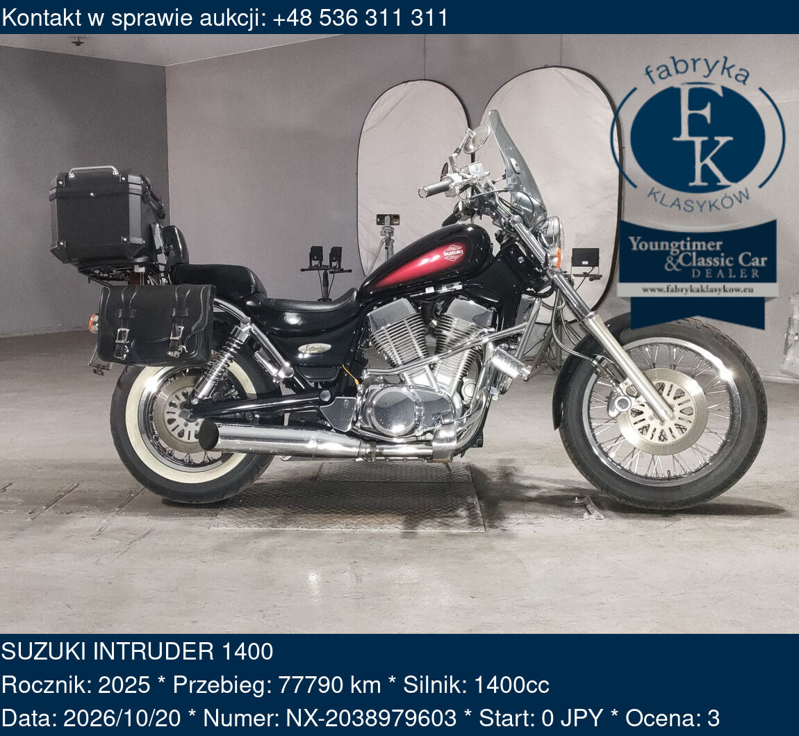 SUZUKI INTRUDER 1400 2025 - zdjęcie 2