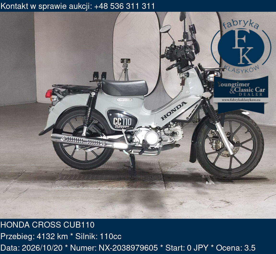 HONDA CROSS CUB110  - zdjęcie 2