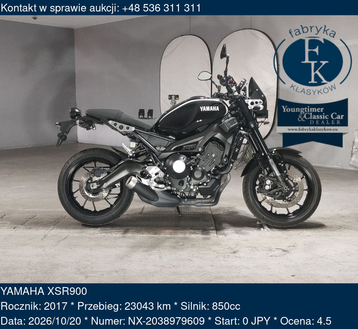 YAMAHA XSR900 2017 - zdjęcie 2
