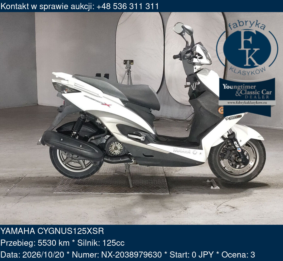 YAMAHA CYGNUS125XSR  - zdjęcie 2