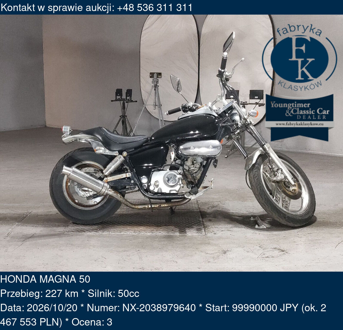 HONDA MAGNA 50  - zdjęcie 2