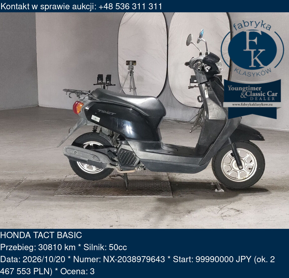 HONDA TACT BASIC  - zdjęcie 2