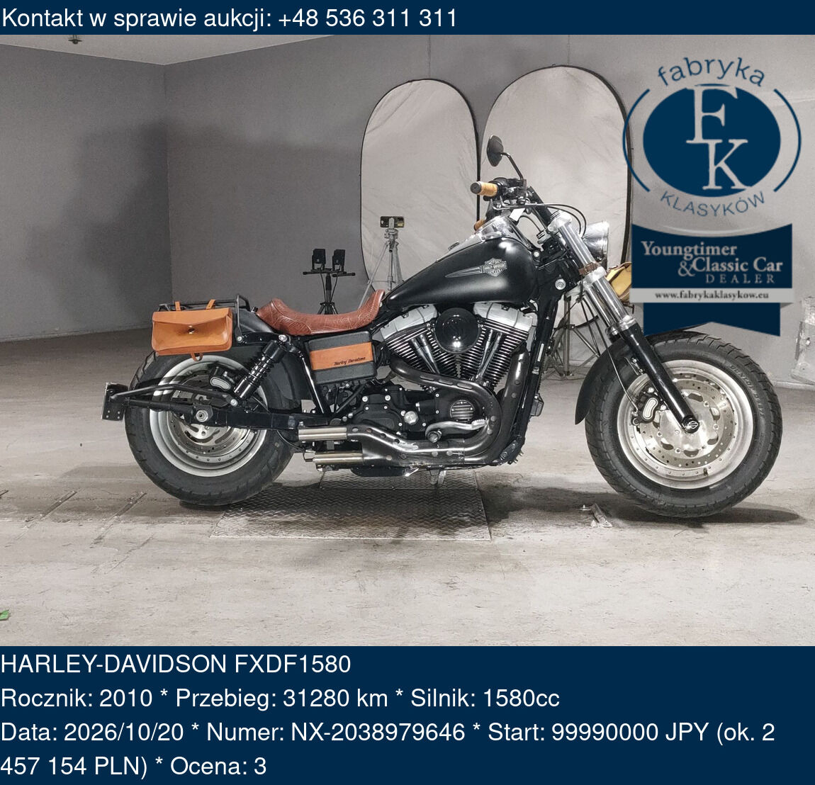 HARLEY-DAVIDSON FXDF1580 2010 - zdjęcie 2