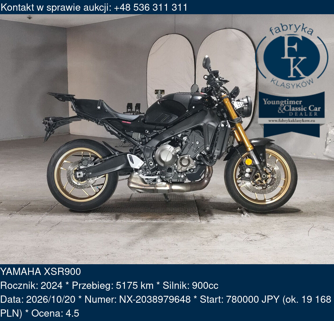 YAMAHA XSR900 2024 - zdjęcie 2