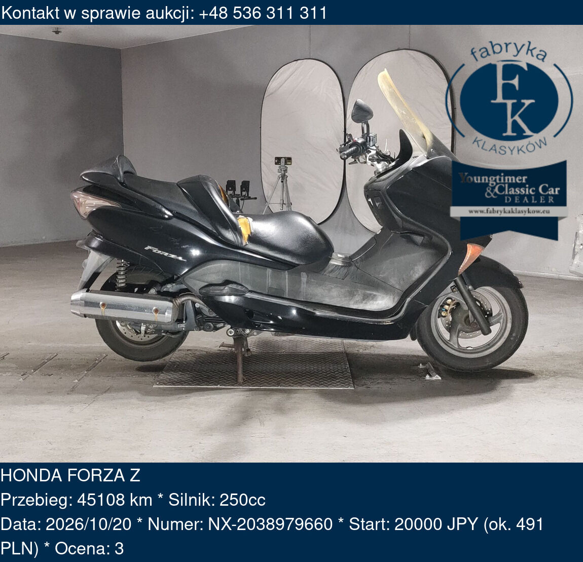 HONDA FORZA Z  - zdjęcie 2