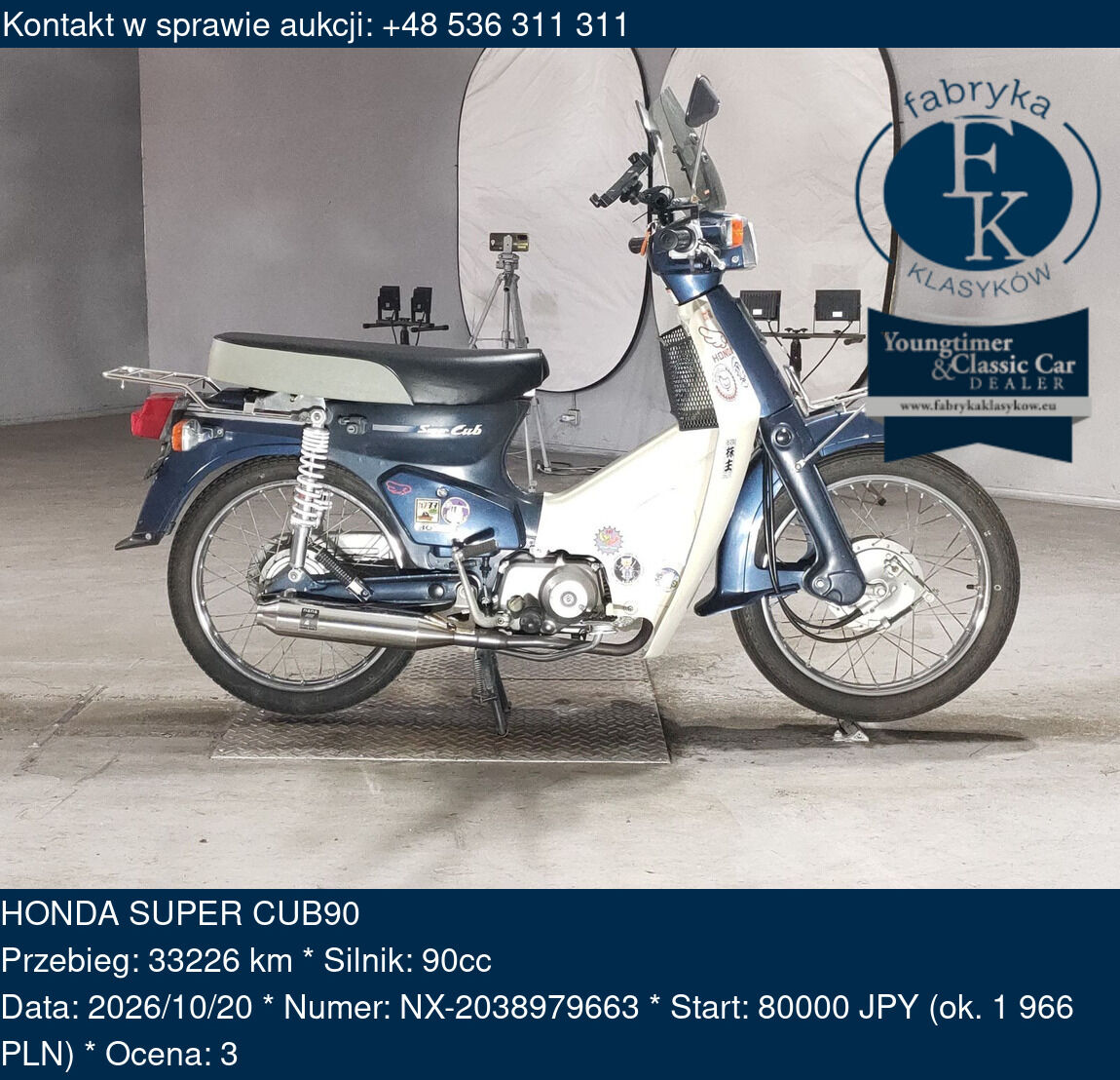 HONDA SUPER CUB90  - zdjęcie 2
