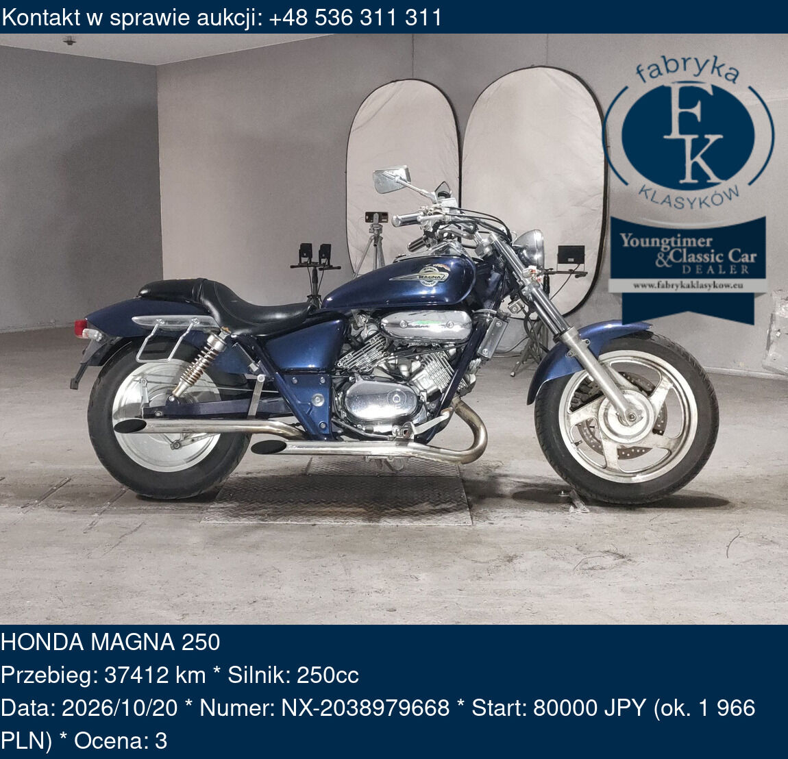 HONDA MAGNA 250  - zdjęcie 2