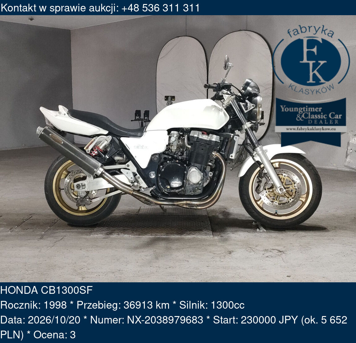 HONDA CB1300SF 1998 - zdjęcie 2
