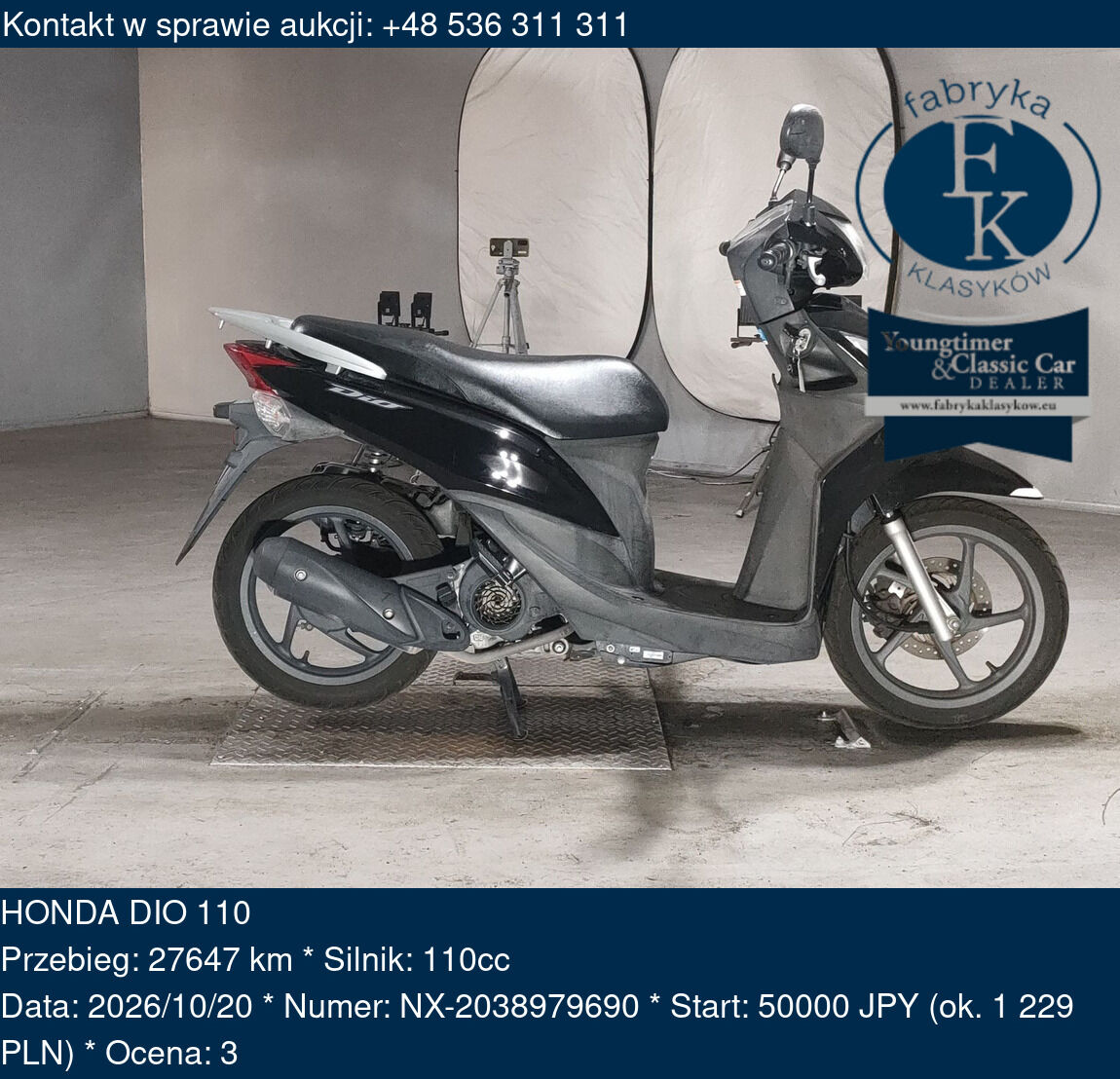 HONDA DIO 110  - zdjęcie 2