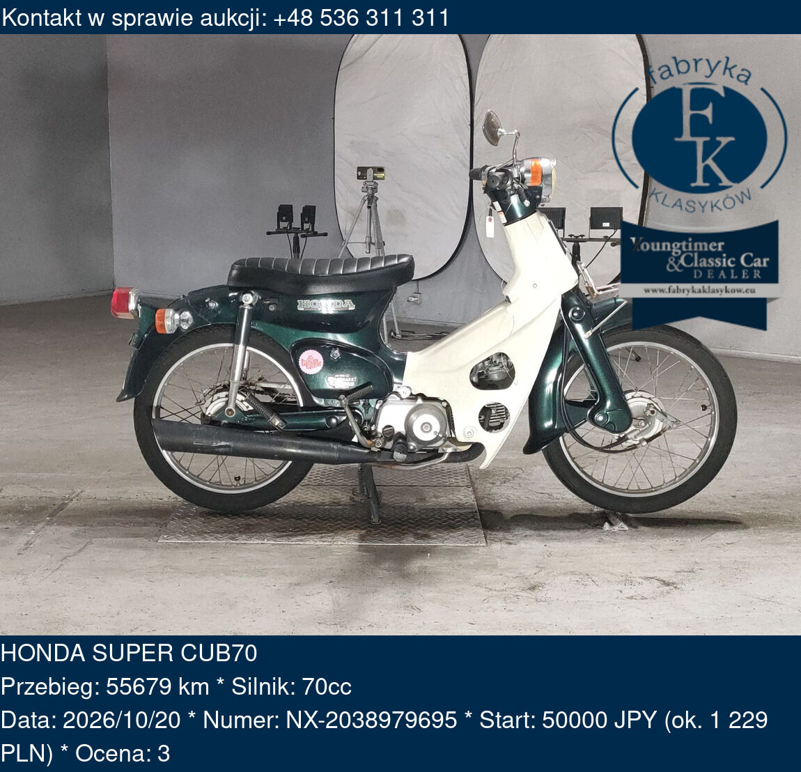 HONDA SUPER CUB70  - zdjęcie 2