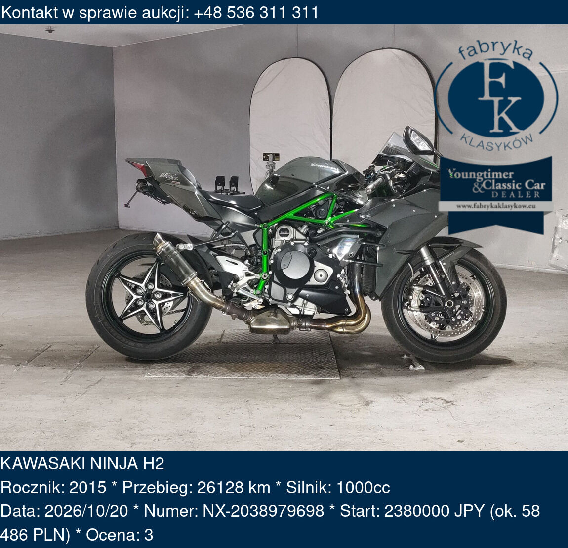KAWASAKI NINJA H2 2015 - zdjęcie 2