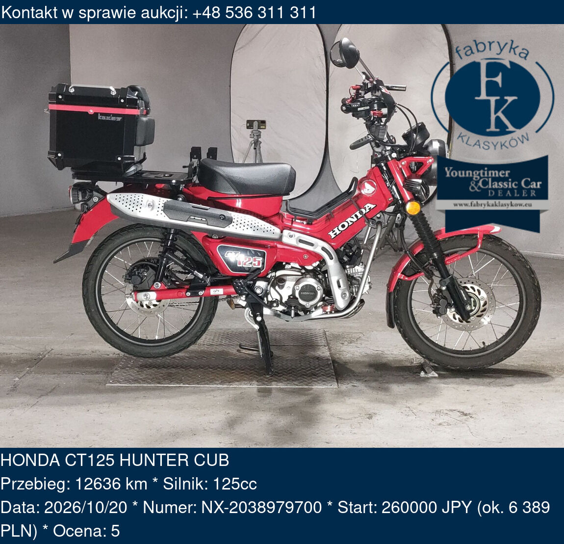 HONDA CT125 HUNTER CUB  - zdjęcie 2