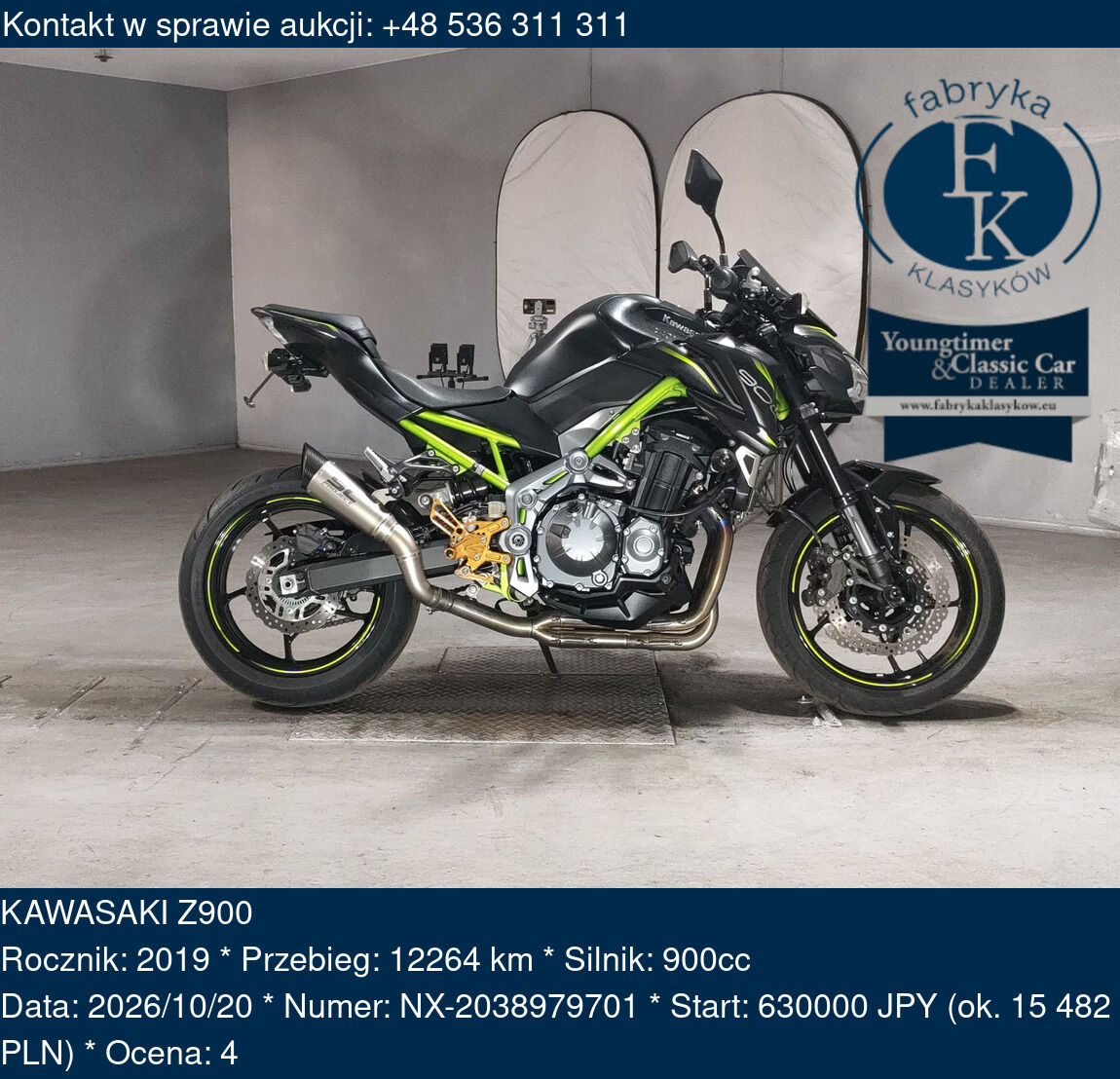 KAWASAKI Z900 2019 - zdjęcie 2