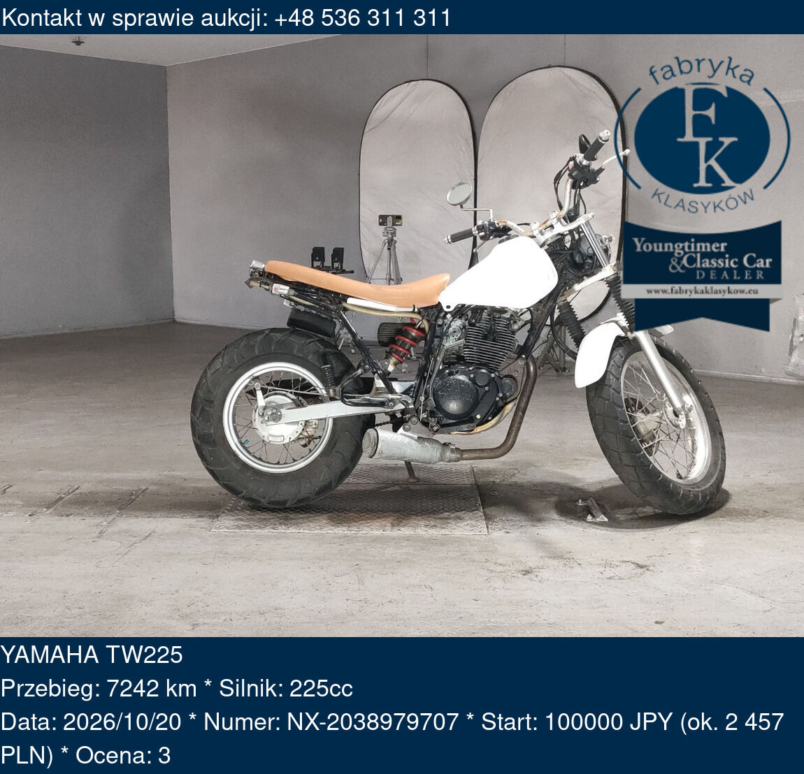 YAMAHA TW225  - zdjęcie 2